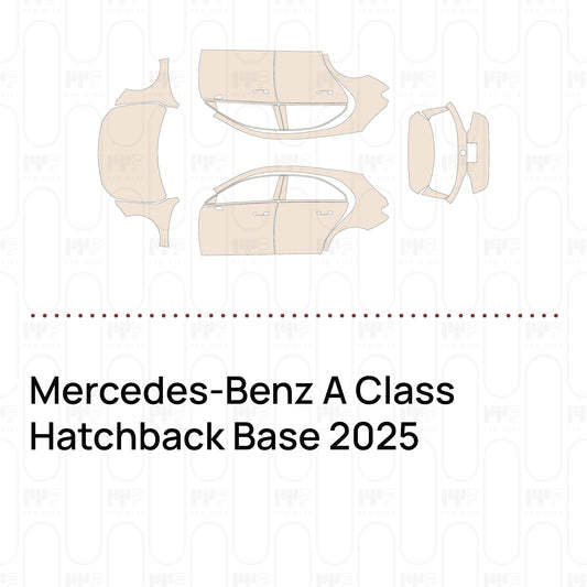 PPF prédécoupé Mercedes-Benz A Class Hatchback Base 2025