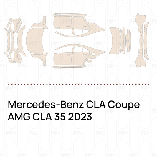 PPF prédécoupé Mercedes-Benz CLA Coupe AMG CLA 35 2023