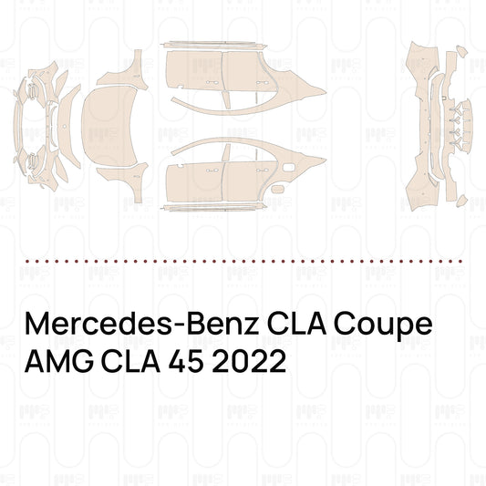 PPF prédécoupé Mercedes-Benz CLA Coupe AMG CLA 45 2022