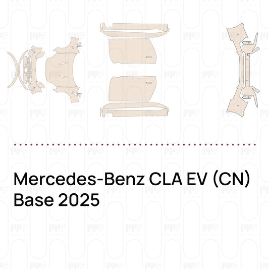 PPF prédécoupé Mercedes-Benz CLA EV (CN) Base 2025