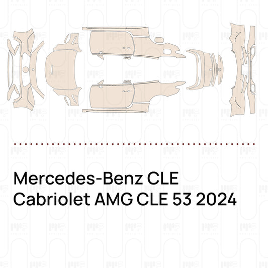 PPF prédécoupé Mercedes-Benz CLE Cabriolet AMG CLE 53 2024