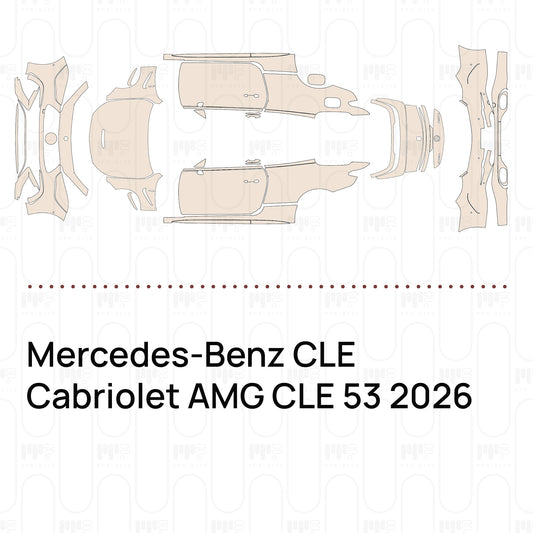 PPF prédécoupé Mercedes-Benz CLE Cabriolet AMG CLE 53 2026