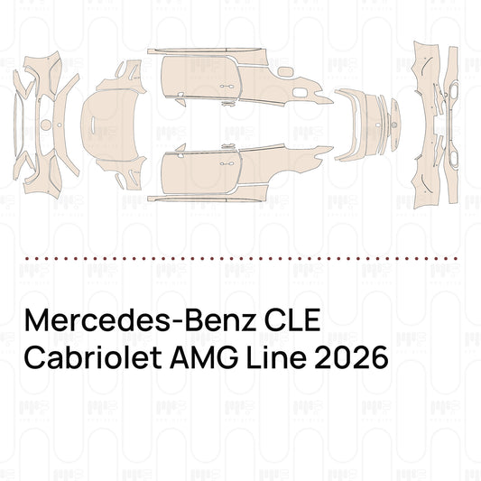 PPF prédécoupé Mercedes-Benz CLE Cabriolet AMG Line 2026