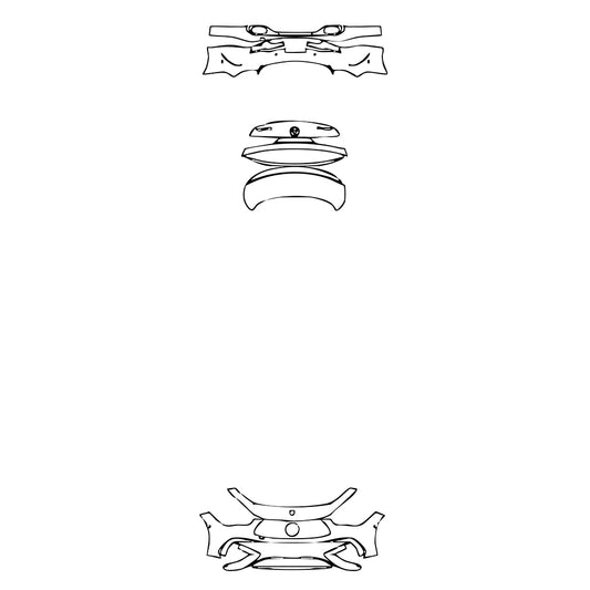 Pre-Cut PPF Mercedes-Benz CLE Coupe AMG CLE 53 2025 - PPF-Kits