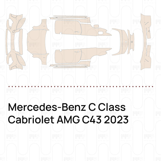 PPF prédécoupé Mercedes-Benz C Class Cabriolet AMG C43 2023