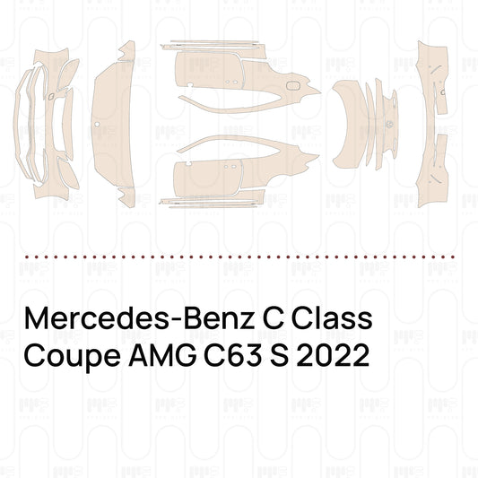 PPF prédécoupé Mercedes-Benz C Class Coupe AMG C63 S 2022