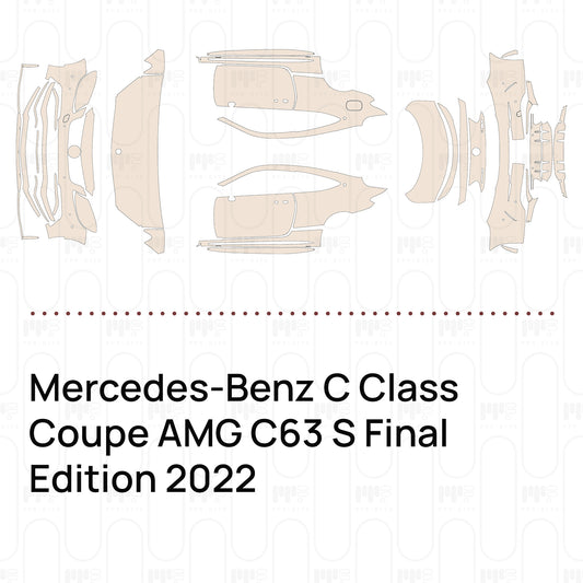 PPF prédécoupé Mercedes-Benz C Class Coupe AMG C63 S Final Edition 2022