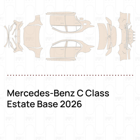 PPF prédécoupé Mercedes-Benz C Class Estate Base 2026