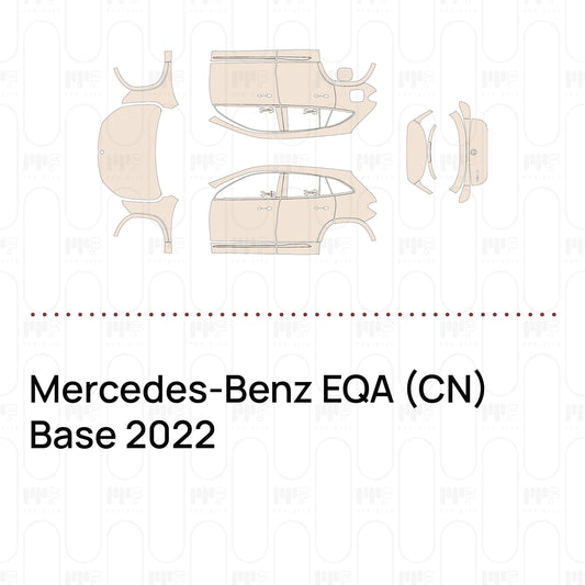 PPF prédécoupé Mercedes-Benz EQA (CN) Base 2022