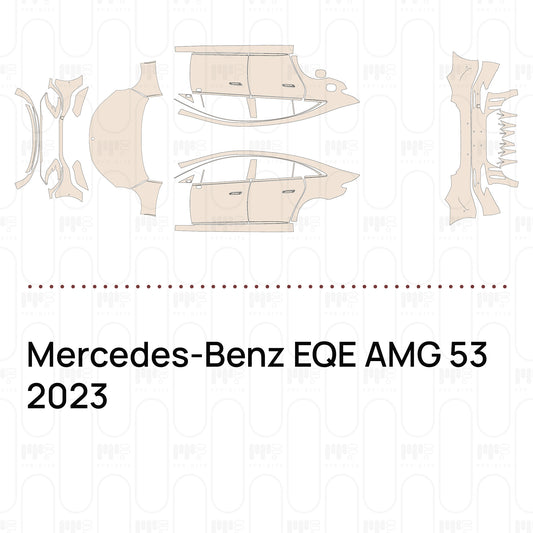 PPF prédécoupé Mercedes-Benz EQE AMG 53 2023