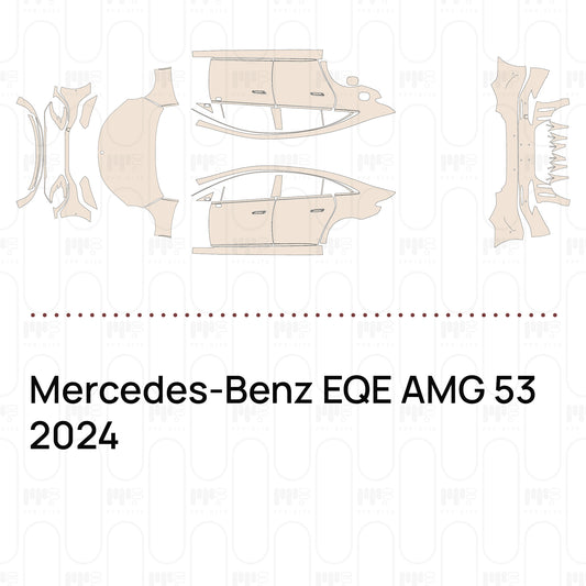 PPF prédécoupé Mercedes-Benz EQE AMG 53 2024