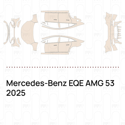 PPF prédécoupé Mercedes-Benz EQE AMG 53 2025