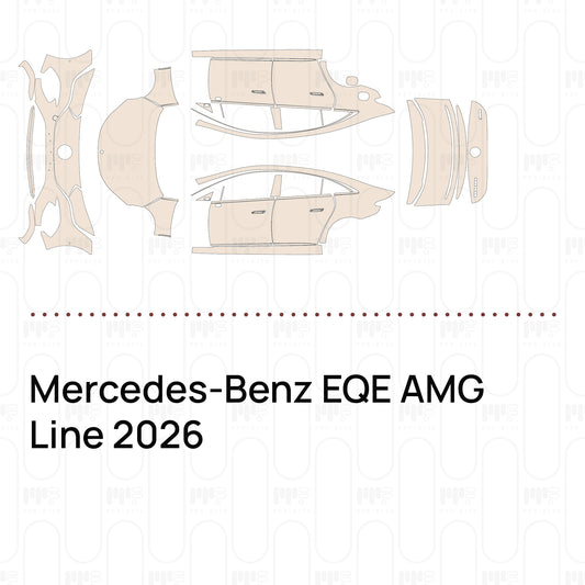 PPF prédécoupé Mercedes-Benz EQE AMG Line 2026