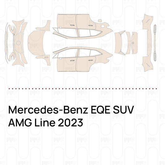 PPF prédécoupé Mercedes-Benz EQE SUV AMG Line 2023