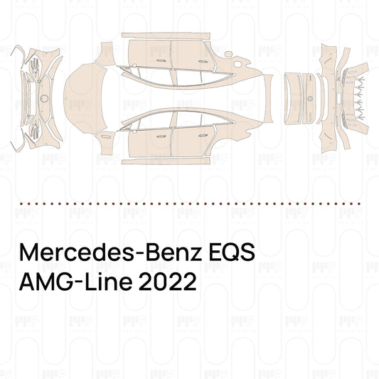 PPF prédécoupé Mercedes-Benz EQS AMG-Line 2022