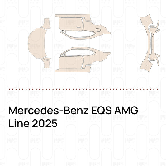 PPF prédécoupé Mercedes-Benz EQS AMG Line 2025