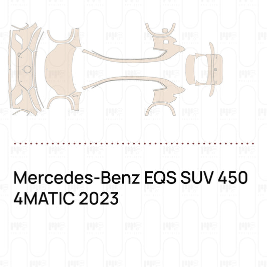 PPF prédécoupé Mercedes-Benz EQS SUV 450 4MATIC 2023