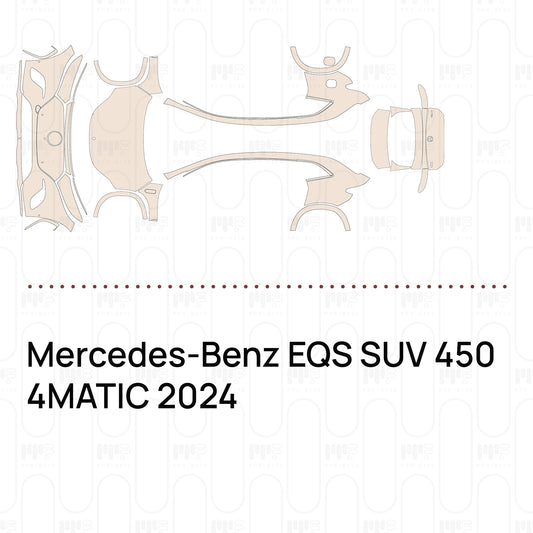 PPF prédécoupé Mercedes-Benz EQS SUV 450 4MATIC 2024