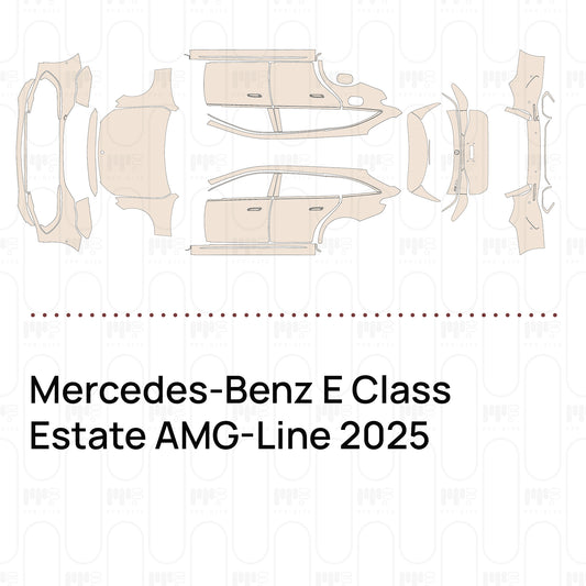 PPF prédécoupé Mercedes-Benz E Class Estate AMG-Line 2025
