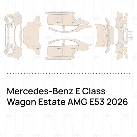 PPF prédécoupé Mercedes-Benz E Class Wagon Estate AMG E53 2026