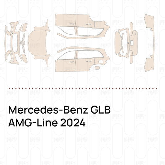 PPF prédécoupé Mercedes-Benz GLB AMG-Line 2024