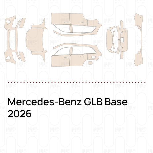 PPF prédécoupé Mercedes-Benz GLB Base 2026
