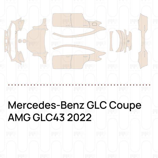 PPF prédécoupé Mercedes-Benz GLC Coupe AMG GLC43 2022