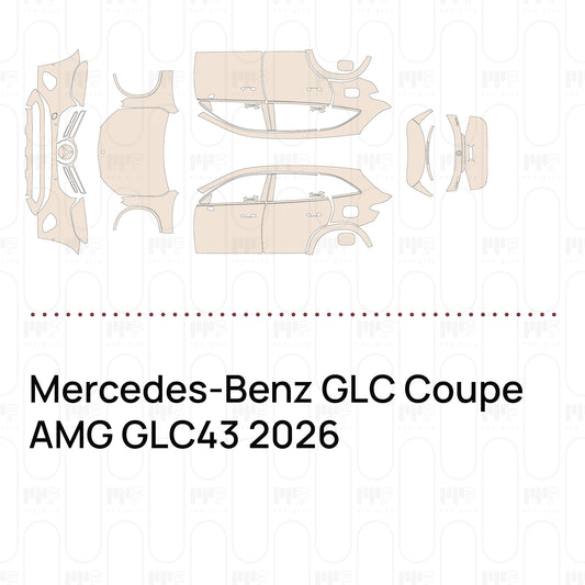 PPF prédécoupé Mercedes-Benz GLC Coupe AMG GLC43 2026