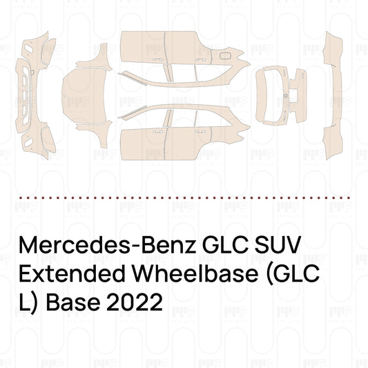 PPF prédécoupé Mercedes-Benz GLC SUV Extended Wheelbase (GLC L) Base 2022