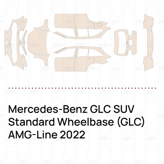 PPF prédécoupé Mercedes-Benz GLC SUV Standard Wheelbase (GLC) AMG-Line 2022