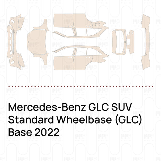 PPF prédécoupé Mercedes-Benz GLC SUV Standard Wheelbase (GLC) Base 2022