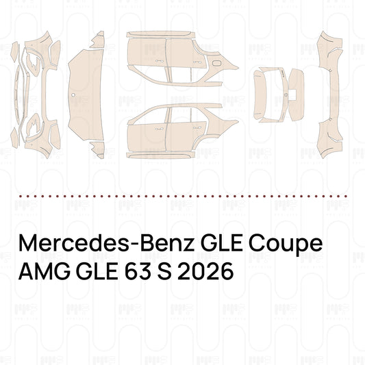 PPF prédécoupé Mercedes-Benz GLE Coupe AMG GLE 63 S 2026