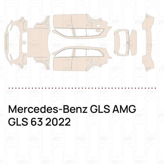 PPF prédécoupé Mercedes-Benz GLS AMG GLS 63 2022
