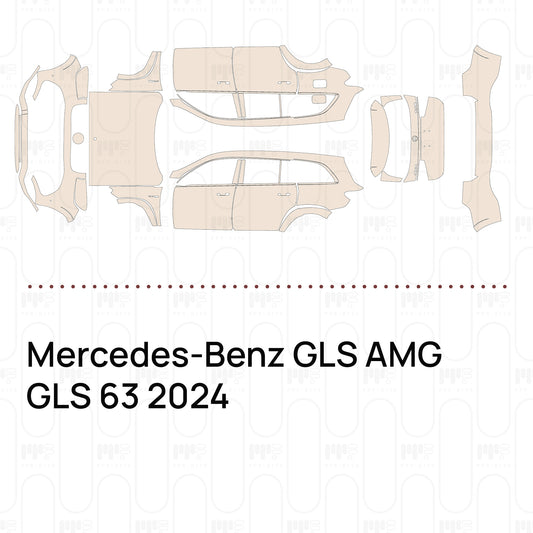 PPF prédécoupé Mercedes-Benz GLS AMG GLS 63 2024