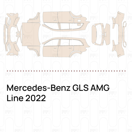 PPF prédécoupé Mercedes-Benz GLS AMG Line 2022