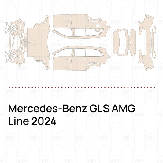 PPF prédécoupé Mercedes-Benz GLS AMG Line 2024