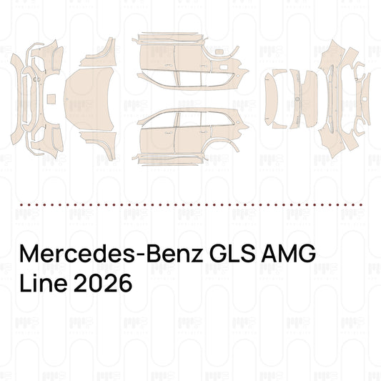 PPF prédécoupé Mercedes-Benz GLS AMG Line 2026
