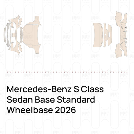 PPF prédécoupé Mercedes-Benz S Class Sedan Base Standard Wheelbase 2026