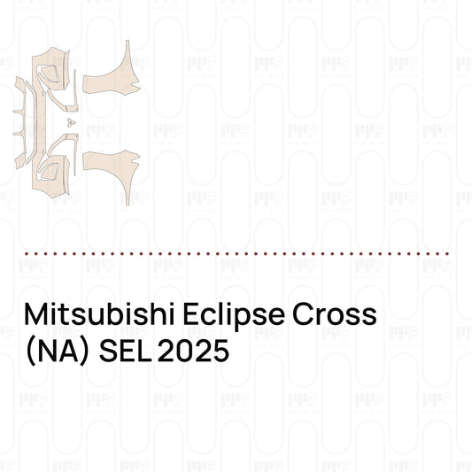 PPF prédécoupé Mitsubishi Eclipse Cross (NA) SEL 2025