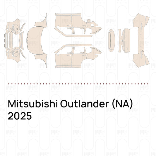 PPF prédécoupé Mitsubishi Outlander (NA) 2025