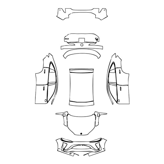 Pre-Cut PPF NIO EC6 2021 - PPF-Kits