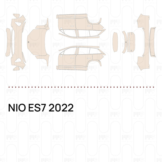 PPF prédécoupé NIO ES7 2022