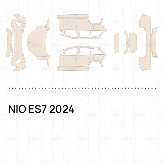 PPF prédécoupé NIO ES7 2024