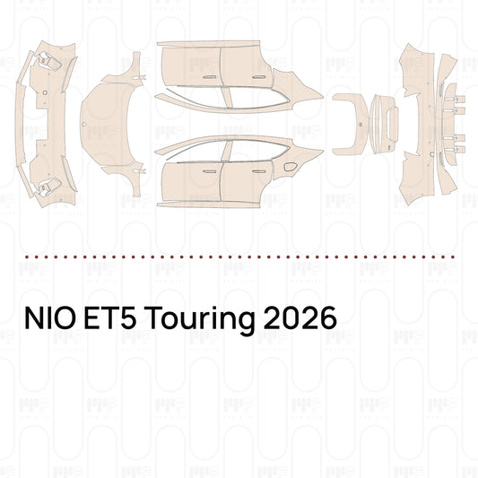 PPF prédécoupé NIO ET5 Touring 2026