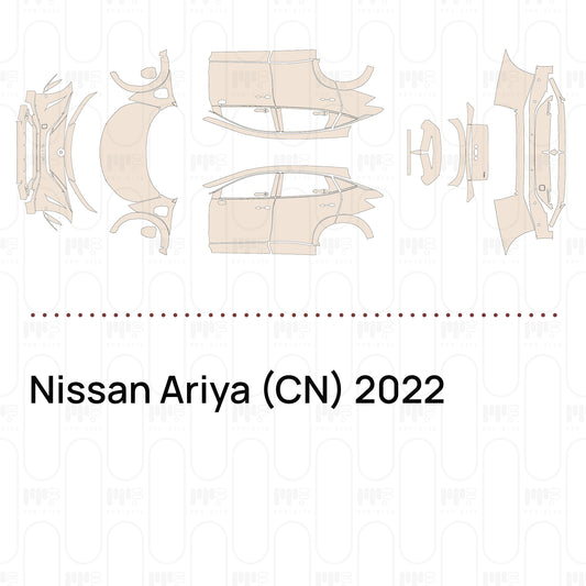 PPF prédécoupé Nissan Ariya (CN) 2022