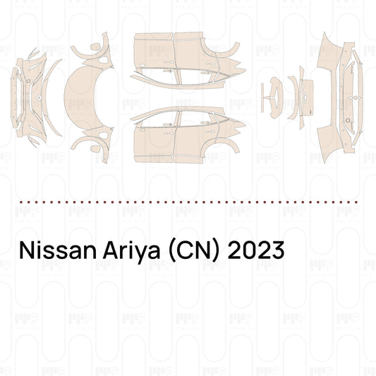 PPF prédécoupé Nissan Ariya (CN) 2023