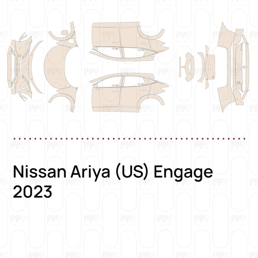PPF prédécoupé Nissan Ariya (US) Engage 2023