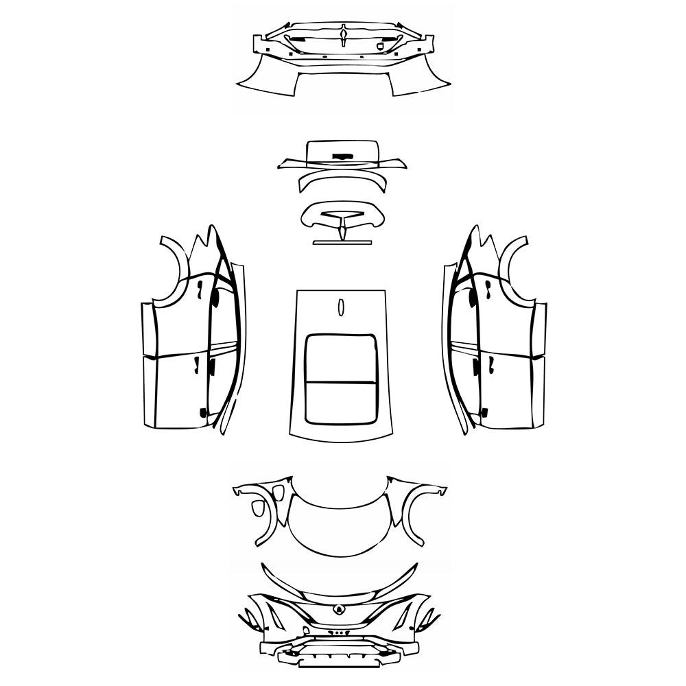 Pre-Cut PPF Nissan Ariya (US) Engage 2025 - PPF-Kits