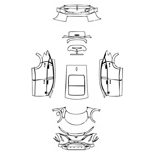 Pre-Cut PPF Nissan Ariya (US) Venture+ 2025 - PPF-Kits