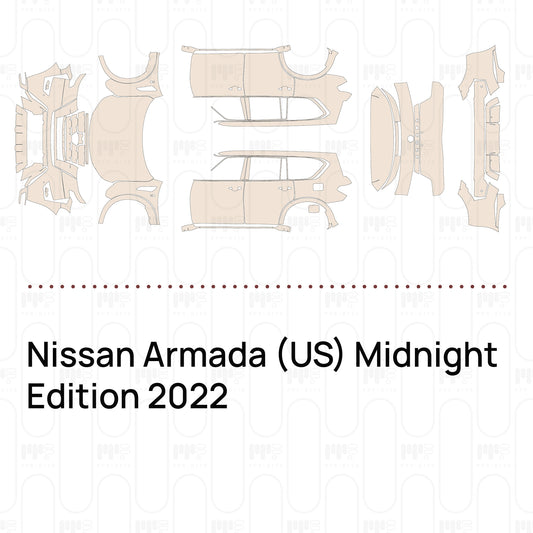 PPF prédécoupé Nissan Armada (US) Midnight Edition 2022